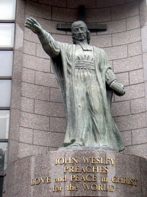 john_wesley_statue_at_aoyama_gakuin_university